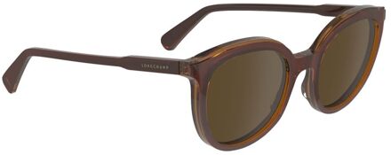 Bruine Acetaat Zonnebril