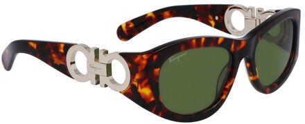 Bruine Acetaat Zonnebril