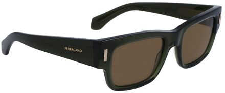 Bruine Acetaat Zonnebril