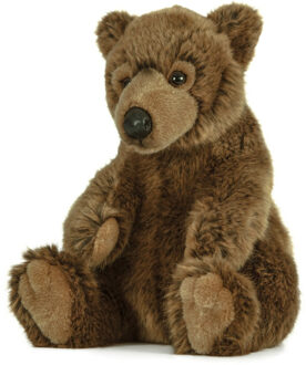 Bruine beren knuffel 25 cm knuffeldieren - Knuffelberen