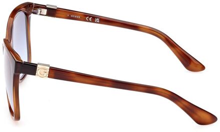 Bruine Geïnjecteerde Zonnebril voor Dames