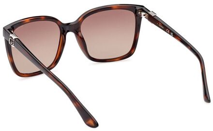 Bruine Geïnjecteerde Zonnebril voor Vrouwen