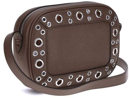 Bruine Kalfskleren Bos Taurus Schoudertas - maat