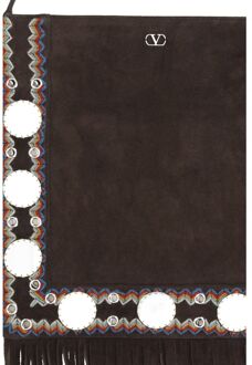 Bruine Kalfskleren Bos Taurus Schoudertas - maat