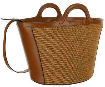 Bruine Katoenen Schoudertas