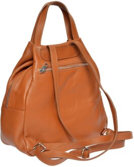 Bruine Leren Tas - maat