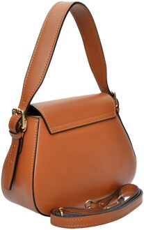 Bruine Leren Tas - maat