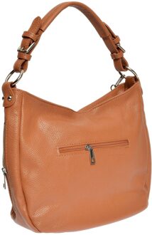 Bruine Leren Tas - maat