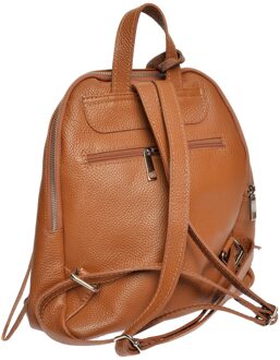 Bruine Leren Tas - One Size