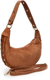 Bruine Leren Tas - One Size