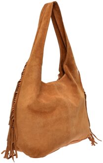Bruine Leren Tas - One Size
