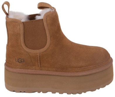 Bruine Plateau Platte Schoenen UGG , Brown , Dames - 40 Eu,41 Eu,39 EU