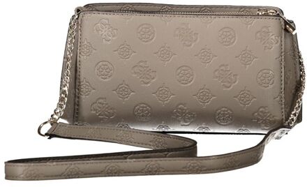 Bruine Polyethyleen Dames Handtas - One Size