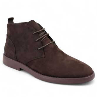 Bruine Premium Desert Style Suède Chukka Boots voor Heren - EU 45