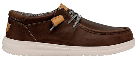 Bruine Sneakers voor Heren Hey Dude , Brown , Heren - 44 Eu,45 Eu,42 EU