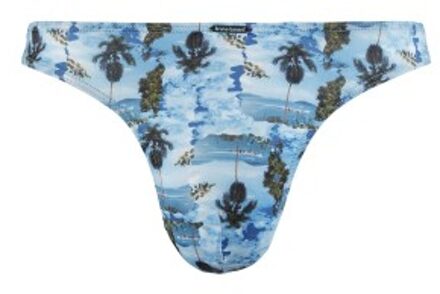 Bruno Banani Long Beach String Versch.kleure/Patroon,Blauw - Small,Medium,Large,X-Large