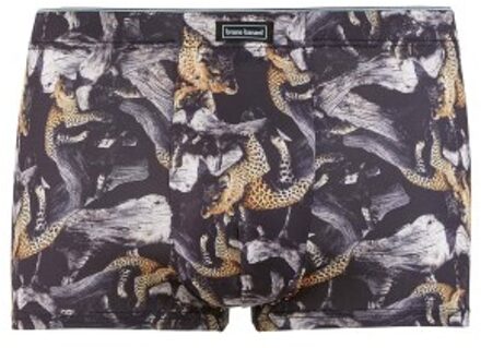 Bruno Banani Panthera Hipshorts Zwart,Versch.kleure/Patroon - Small,X-Large