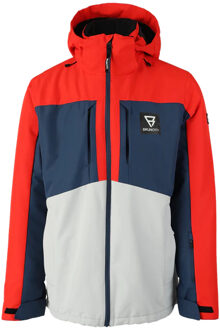 Brunotti Aratin Ski Jas Heren XL Rood dessin