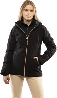 Brunotti Aria Softshell Winterjas Dames M/38. Zwart