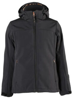 Brunotti ariesta-n-jr girls softshellja - Zwart - 140