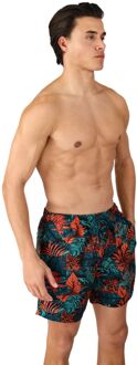 Brunotti Cester-Print Zwemshort Heren XL Groen dessin