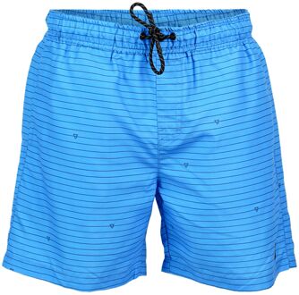 Brunotti cruneco-stripe men swim shorts - Blauw