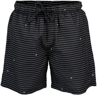 Brunotti cruneco-stripe men swim shorts - Zwart - L