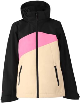 Brunotti Eastsun Snow Ski/Snowboard Jas Meisjes 176 Zwart dessin