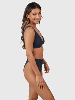 Brunotti forte-rib women bikini top bikini top dames - Blauw - 34