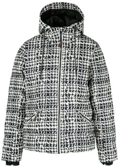 Brunotti Mirai-AO Ski Jas Dames M/38 Zwart dessin