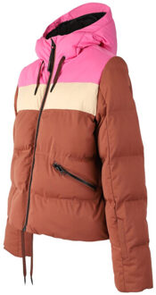 Brunotti niagona women snow jacket - - maat S Bruin