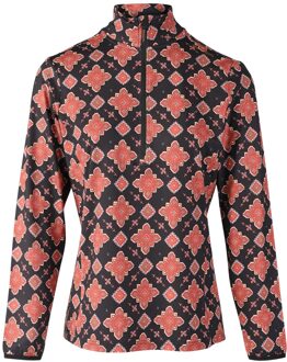 Brunotti Rodika Ski Pully Dames XS/34. Zwart dessin