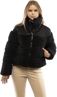 Brunotti Teddy Casual Winterjas Dames M/38. Zwart