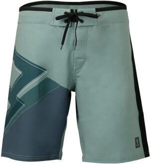 Brunotti Weston-PP Zwemshort Heren L/33i Groen dessin
