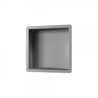 Brushed Edition inbouw nis 30x30 cm geborsteld rvs