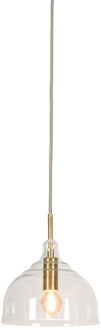 Brussels Hanglamp Goud, Transparant
