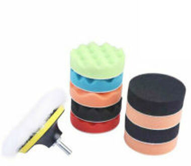 Bruto Auto Polijstmachine Bruto Bufferpolishing Spons Pads Adapter Kit Buffing Buffer Pad Kit Accessoiresvoor Auto 3 Inch