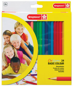 Bruynzeel Kleurpotloden Basic 24 Stuks Multikleur