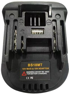 BS18MT Batterij Adapter Converter Compatibel Voor Bosch 18V BL1860 Lithium Batterijen Om Voor Makita 18V BL1820/30 gereedschap