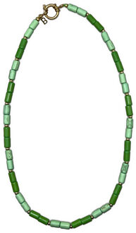 Bs260 mickey green mix necklace Groen - One size
