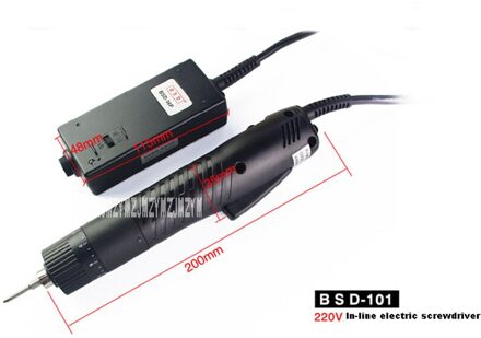 BSD-101 Elektrische Batch Elektrische Schroevendraaier Straight Type Elektrische Schroevendraaier met Voeding 36 W 1100r/min 220 V