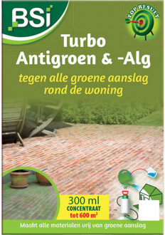 BSI aanslagreiniger Turbo antigroen & -alg 300 ml