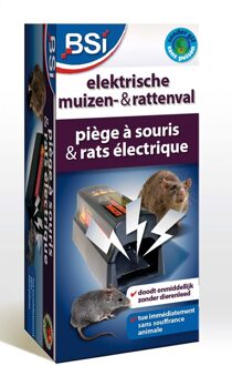 BSI Elektrische muizen- en rattenval - met vangmelding - Zonder dierenleed - Zonder Vergif