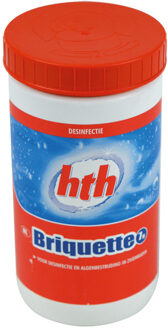 BSI HTH chloortabletten 1 kg wit/rood