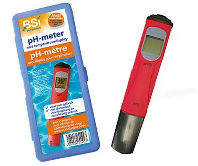 BSI pH-meter digitaal + temperatuurmeter