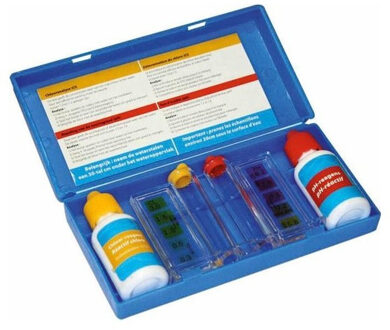 BSI Zwembad tester set PH en chloorgehalte - Testflesjes voor zwembadwater - PH waarde en choor