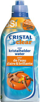 BSI zwembadreinigingsmiddel Cristal clear 1 liter blauw