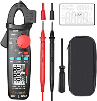 Bside ACM92 Stroomtang Digitale Stroomtang 6000 Counts True Rms Ac/Dcs Multimeter Auto Range Multimeter Meten En test