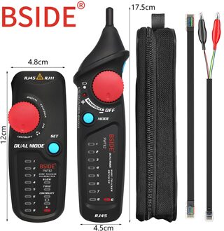 Bside Kabel Tracker FWT81 FWT82 RJ45 RJ11 Telefoon Draad Netwerk Lan Tv Elektrische Lijn Finder Tester Draad Tester Tracker