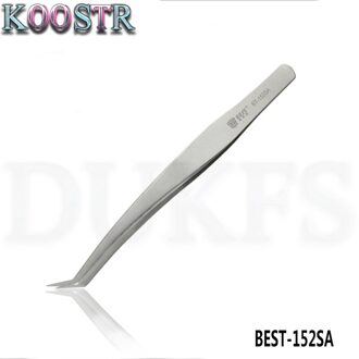 BST-152SA Anti-Skid Tang Rvs Makeup Reparatie Multi Handgereedschap Precisie Pincet